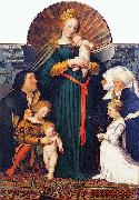 Hans holbein the younger Darmstadt Madonna, china oil painting reproduction